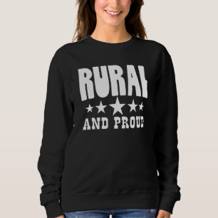 Vintagen Land Farm och antal i Roligt och på land T Shirt