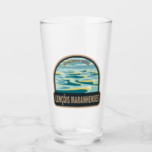 Vintagen Lencois Maranhenses nationalpark i Brasil Glaskopp