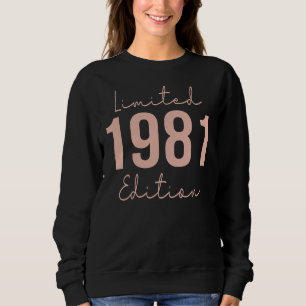 Vintagen manar 1981, född 1981 t shirt