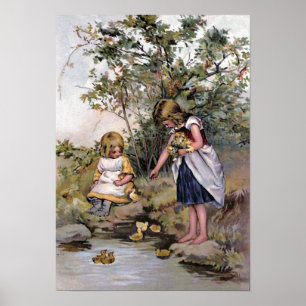 vintagen "Mata Ankor" Poster