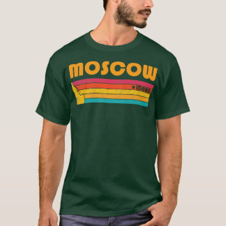 Vintagen Moskva Idaho Distress Souvenir T Shirt