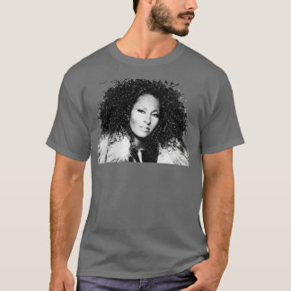 Vintagen Pam Grier Retro T Shirt