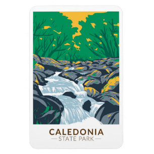 Vintagen Pennsylvania i nationalparken Kaledonien Magnet