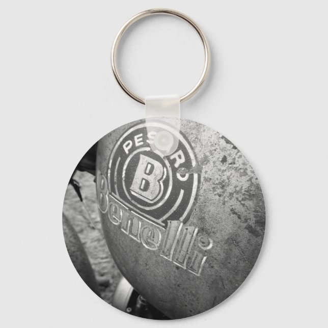 Vintagen Pesaro Benelli Nyckelring (Framsida)