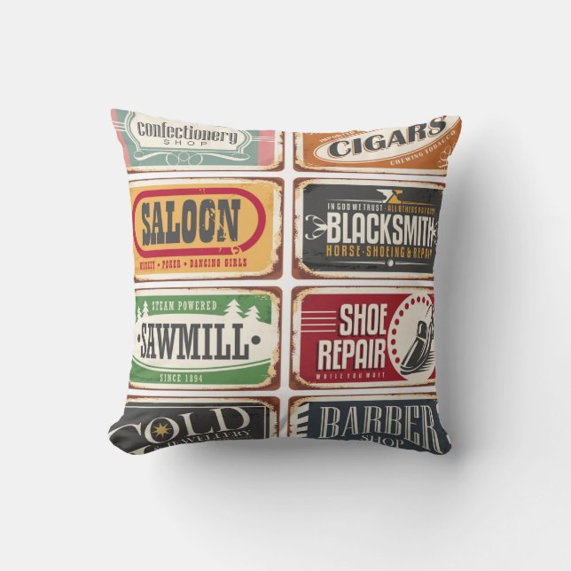 Vintagen poster samling. Retrobutik Kudde (Framsida)
