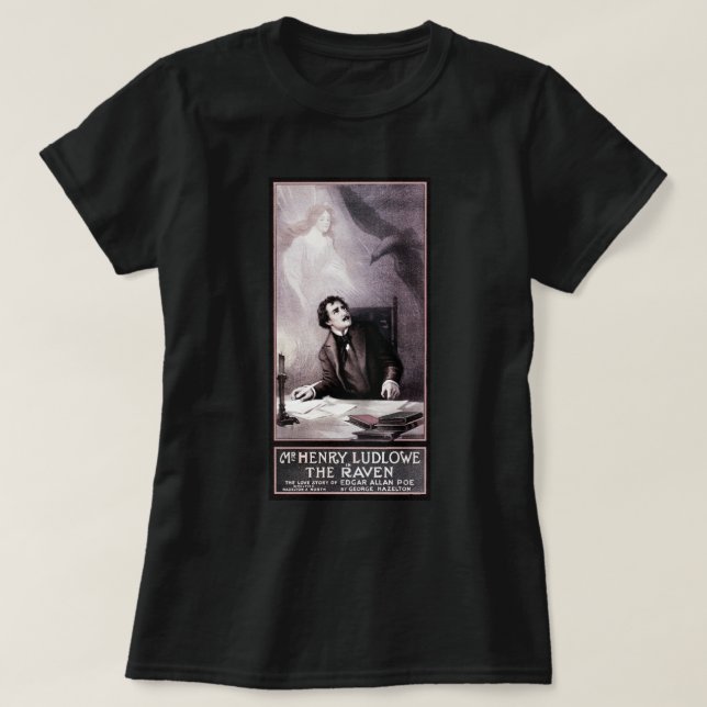 Vintagen Raven Theatrical Tee (Design framsida)
