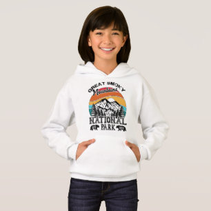 Vintagen Retro för Underbarare rökiga bergsområ T Shirt