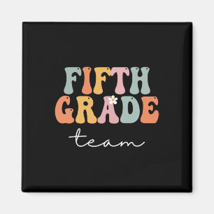 Vintagen Retro Groovy, femte Klass-teamet, första Magnet