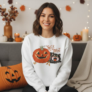 Vintagen Retro Halloween och Trendig T Shirt