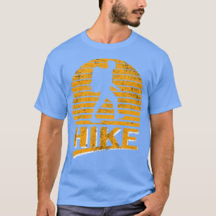 Vintagen Retro Hiker på Hike T Shirt