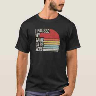 Vintagen Retro om videokamerereserverspelaren jag T Shirt