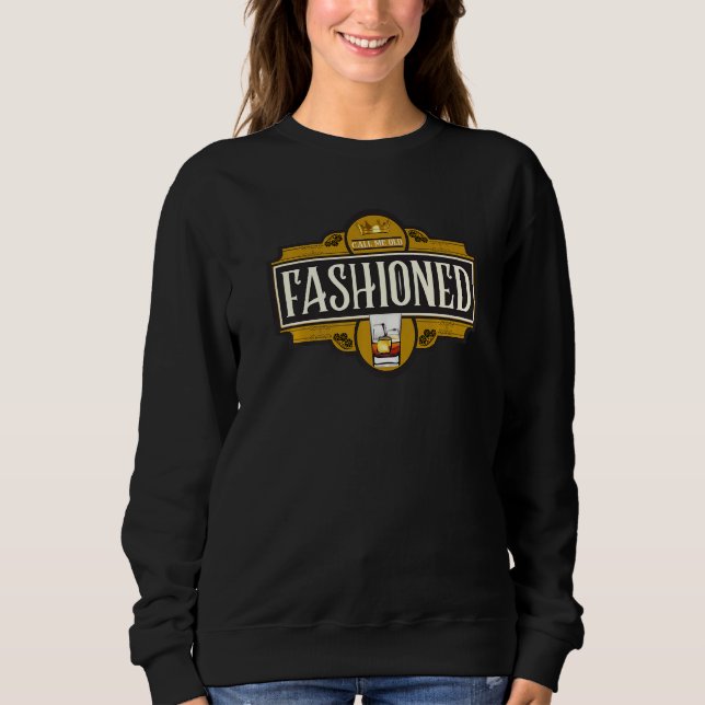 Vintagen Ringer mig Gamla Fashioned Whis T Shirt (Framsida)