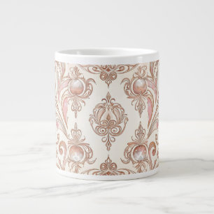 Vintagen Ro Guld Mozaik Jumbo Mugg