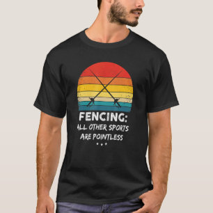 Vintagen Saber Epee T Shirt
