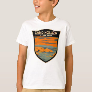 Vintagen Sand Hollow State Park Utah  T Shirt