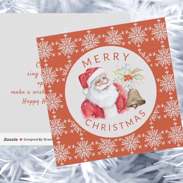 Vintagen Santa God jul  Santa Julkort (Skapare uppladdad)