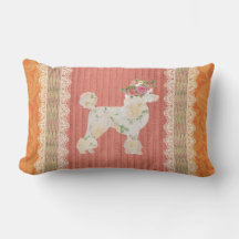 Vintagen Shabby chic Fransk Pudel