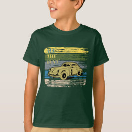 Vintagen Sommar Kids T Shirt