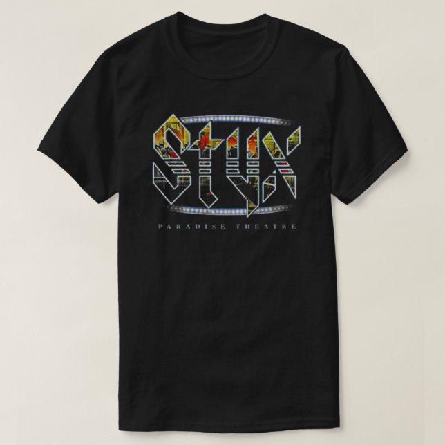 Vintagen STYX Band Paradise Classic T-Shirt (Design framsida)