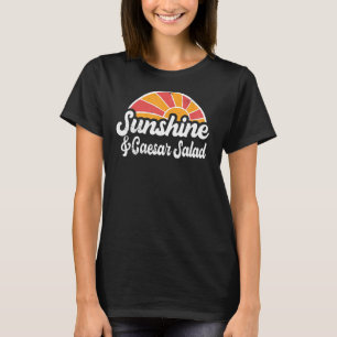 Vintagen Sunshine och Caesar Salad Girls T Shirt