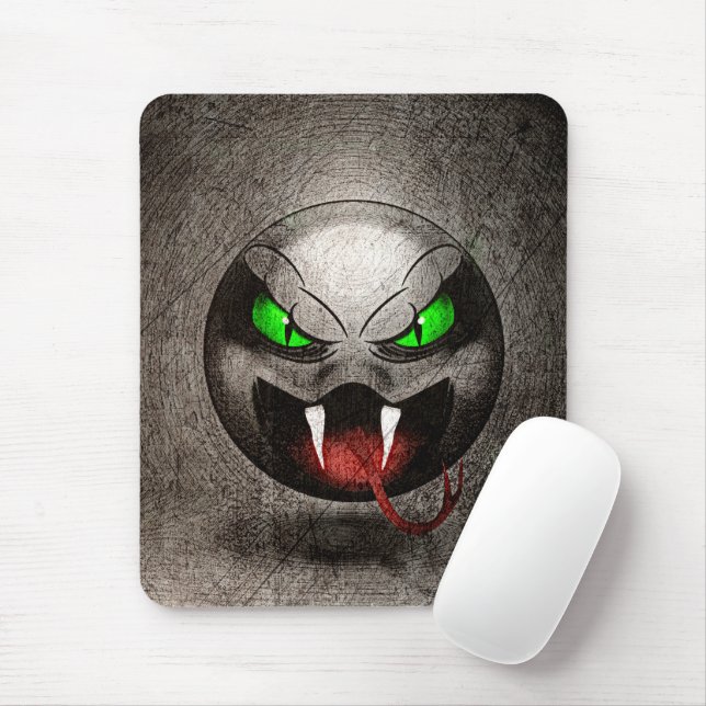 Vintagen Tapis De Souris Snakemoji Musmatta (Med mus)