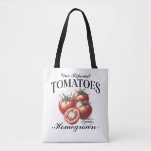 Vintagen Tomater, hemodlade tomater, tomater, fruk Tygkasse