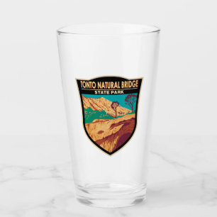 Vintagen Tonto Natural Bridge State Park Arizona Glaskopp