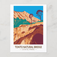 Vintagen Tonto Natural Bridge State Park Arizona