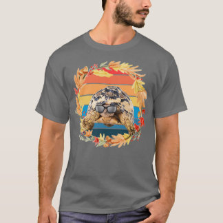 Vintagen Turtle Wearing Sunglasses T Shirt