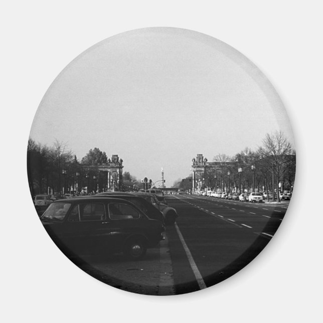 Vintagen Tyskland Berlin 17:e Junigatan Magnet (Framsidan)
