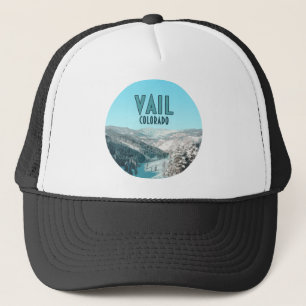 Vintagen Vail Colorado Snö Mountain Keps