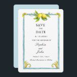 Vintagen Vattenfärg Lemon sparar datum Spara Datumet<br><div class="desc">Vattenfärgskort Lemon Bröllop spara datum,  Vintage | Kort för Anpassade med vattenfärgad illustration av citroner. Den här citronsparten som sparar datumkorten är perfekt för vår och sommaren bröllop. Anpassa teckensnittet stil,  färg och storlekt. Matchande objekt är tillgängliga..</div>