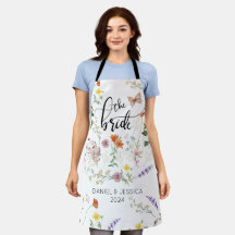 Vintagen Vild Flowers All-over Print Apron
