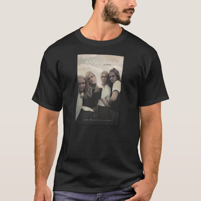 Vintagen Virgin Suicides Retro T Shirt (Framsida)