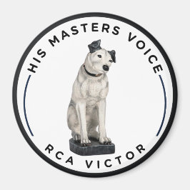 Vintagen Voice Black & White Magnet