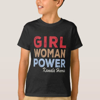 Vintagen Woman Power Kamala Harris Retro T Shirt