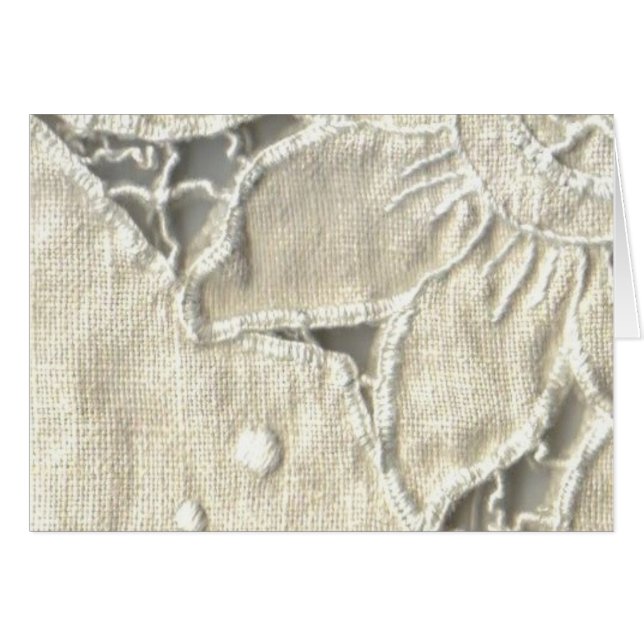 VintageNeedlework Hälsningskort (Framsidan Horizontal)