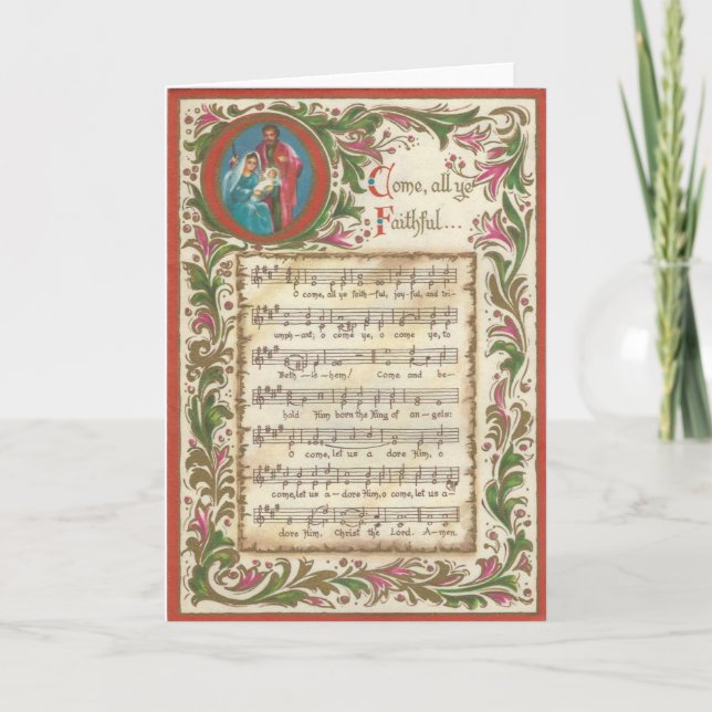 Vintagenolla-kom all trogen Ye… Helgkort (Framsida)