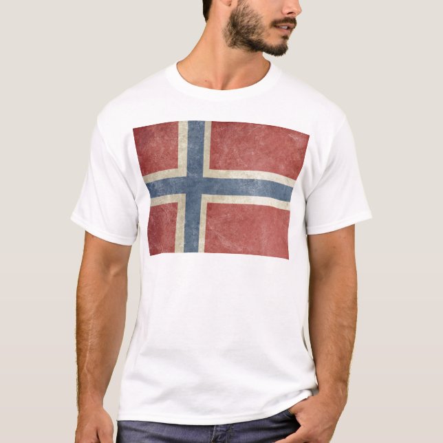 Vintagenorge T Shirt (Framsida)