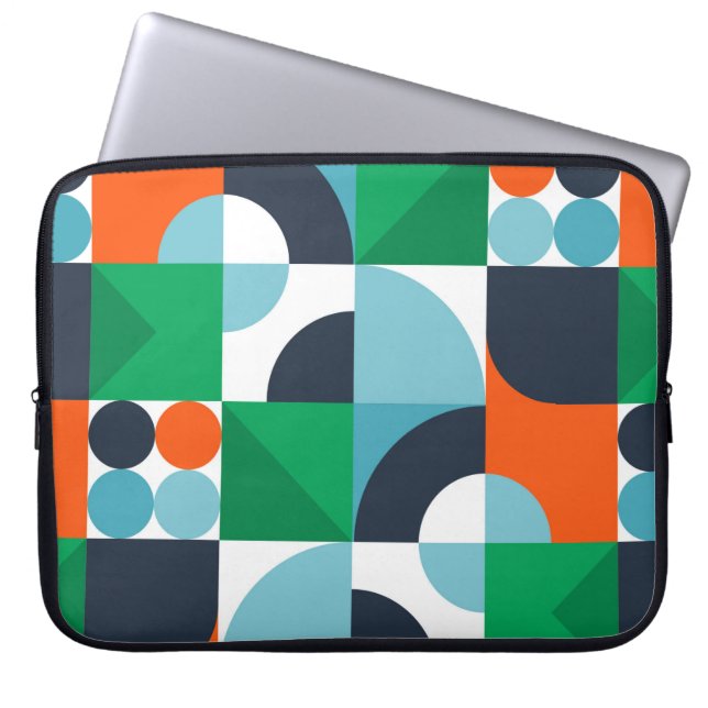 Vintagens abstrakt - bakgrund laptop fodral (Framsidan)