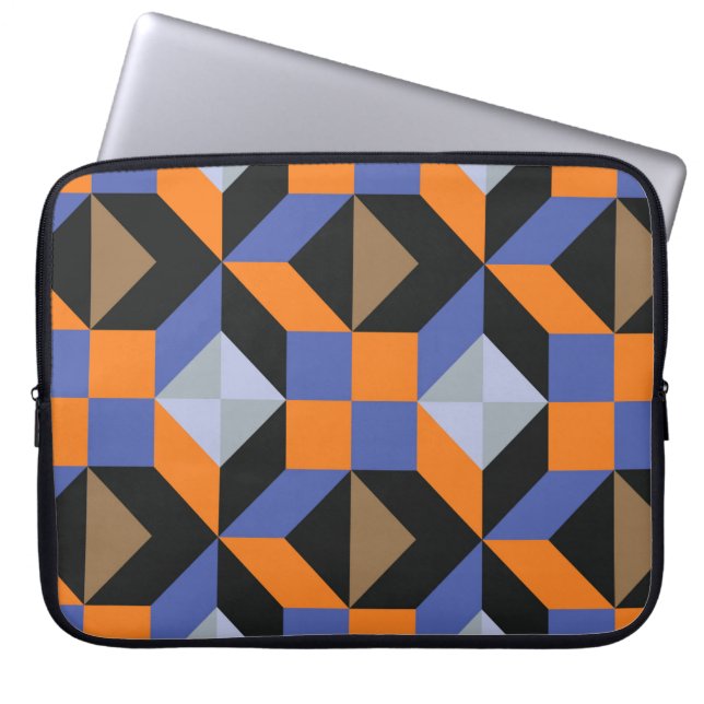 Vintagens abstrakt - bakgrund laptop fodral (Framsidan)