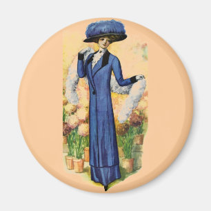 Vintagens adress magnet