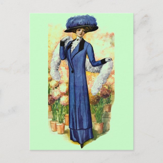 Vintagens adress vykort (Framsida)