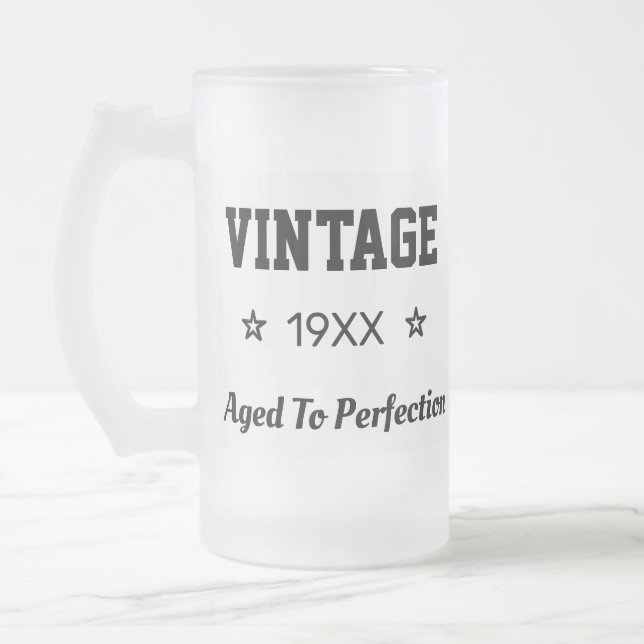 Vintagens Åldras till Perfection Mugg (Vänster)