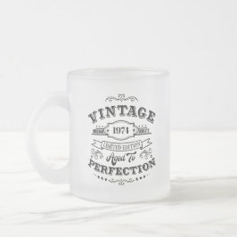 Vintagens Åldras till Perfektion Frosted Mugg