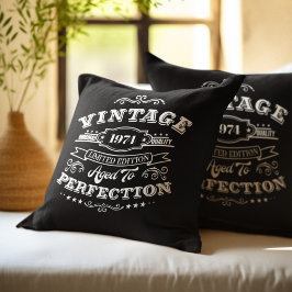 Vintagens Åldras till Perfektion Kudde