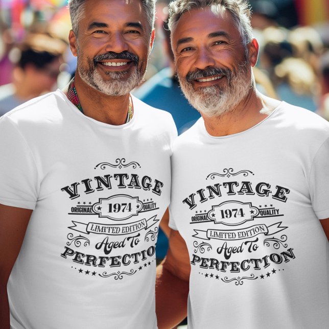 Vintagens Åldras till Perfektion T Shirt (Skapare uppladdad)