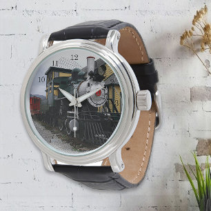 Vintagens ångmotor armbandsur