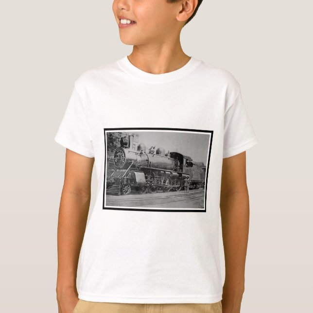 Vintagens ångmotor tee (Framsida)