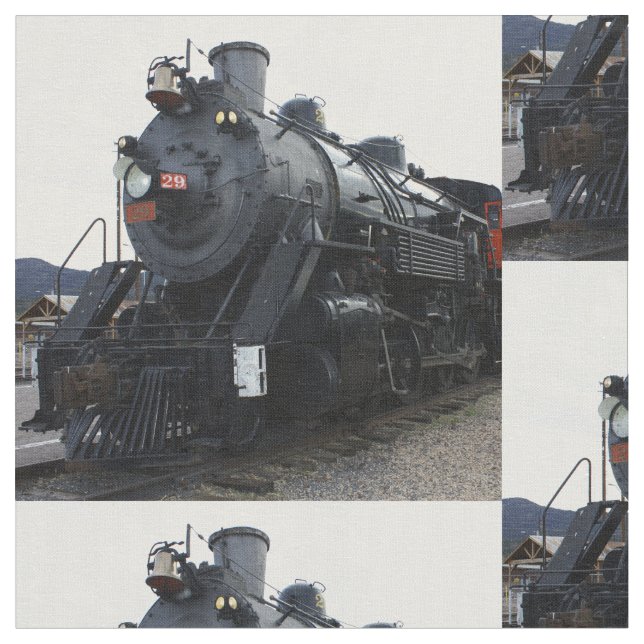 Vintagens ångmotor tyg (Närbild)